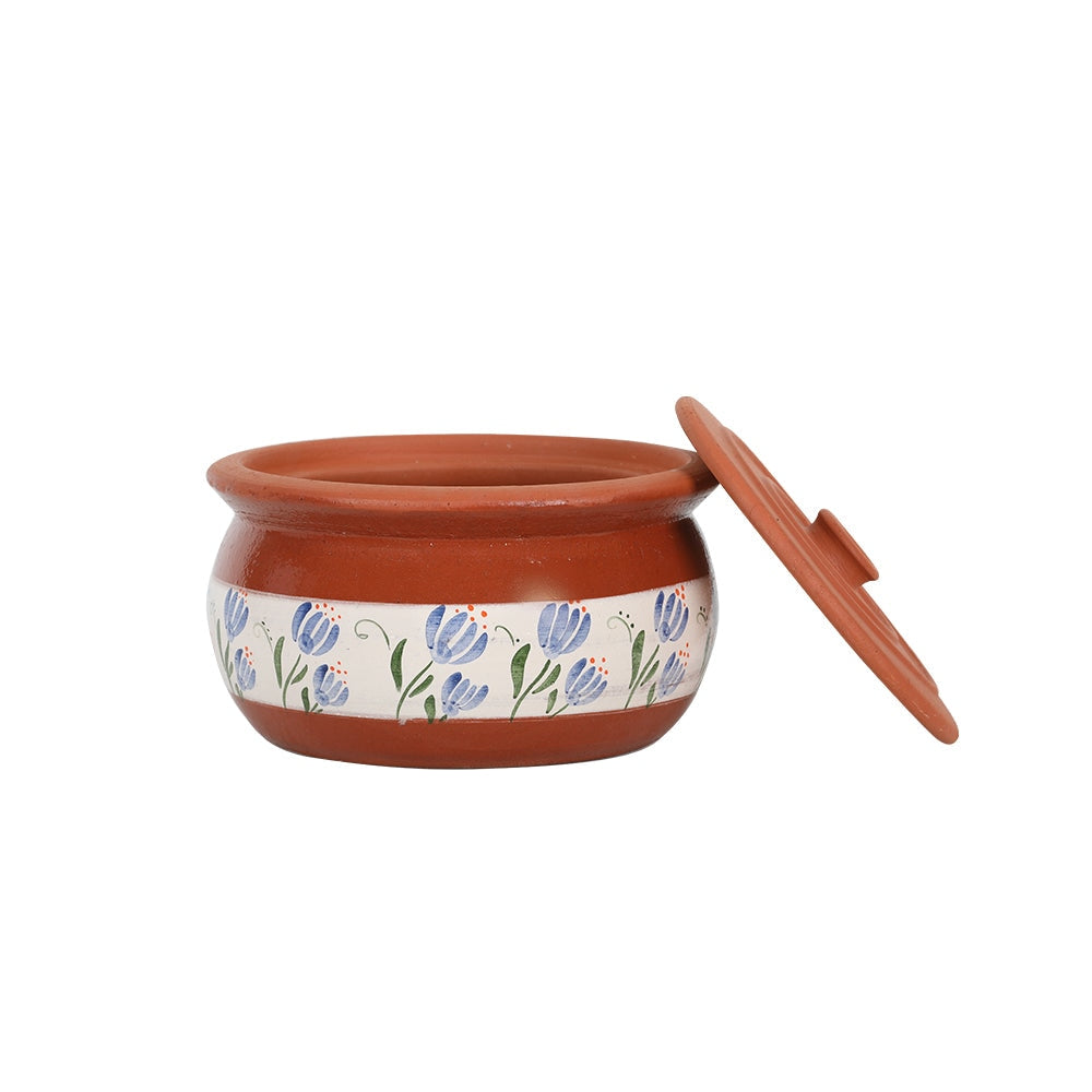 Blue Tulip Rustic Terracotta Cooking Pot