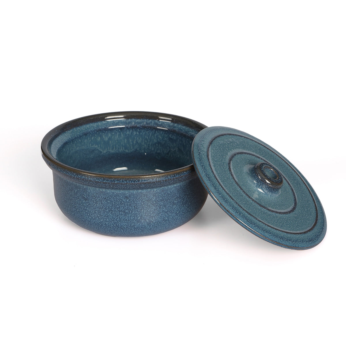 Ocean Blue Ceramic Dutch Oven