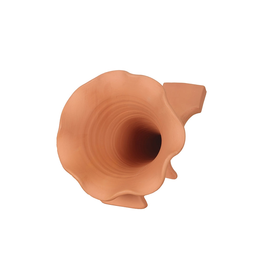 Natural Horn Terracotta Phone Amplifier
