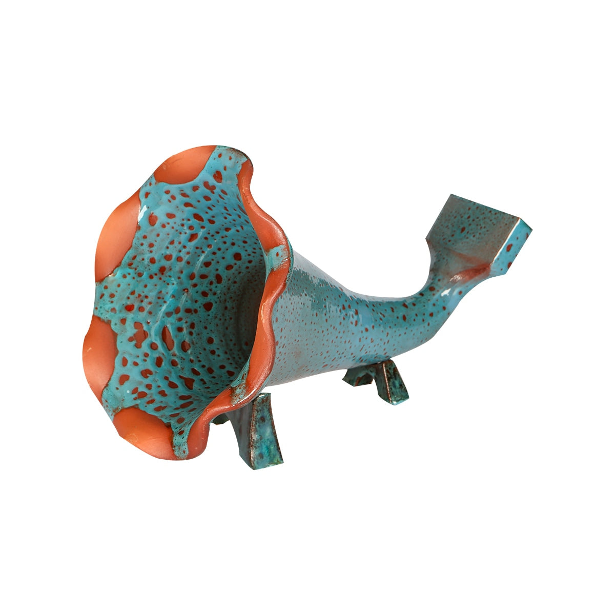 Volcanic Turquoise Ceramic Phone Amplifier