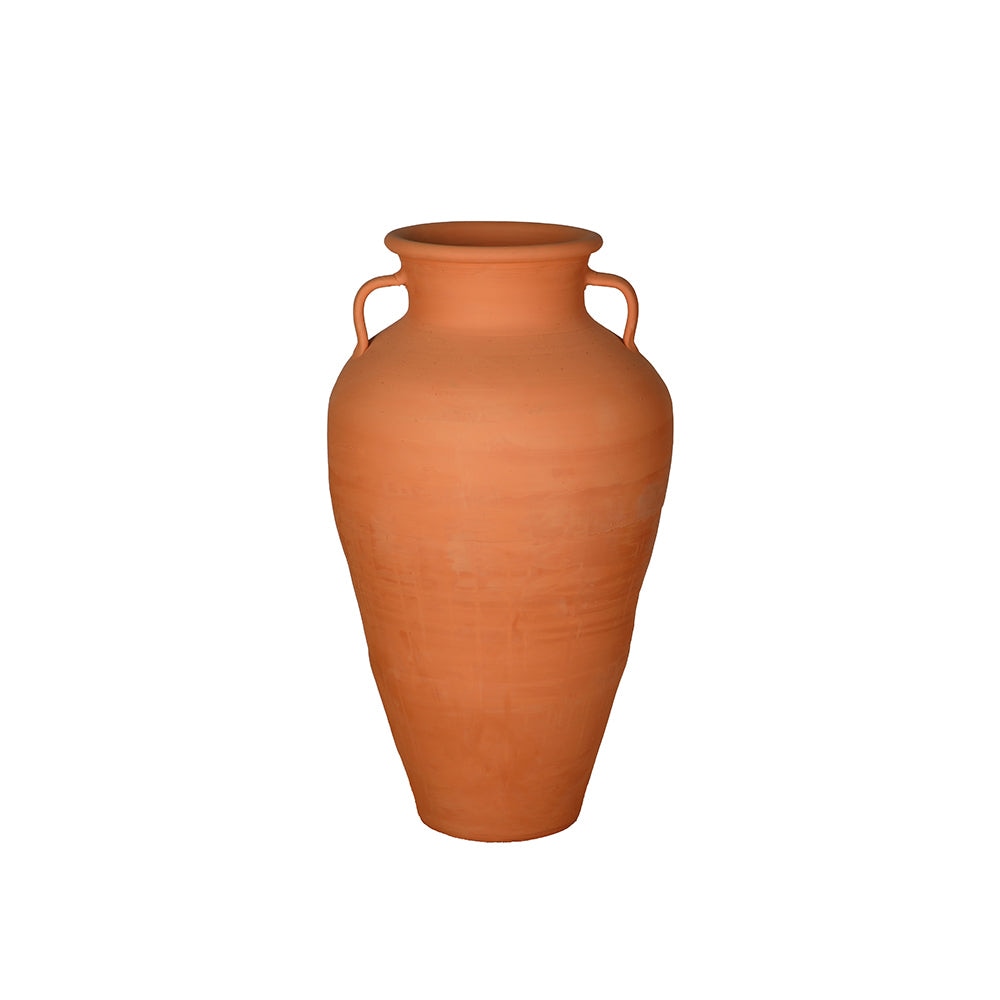 Curved Handle Garden Style Terracotta Planter