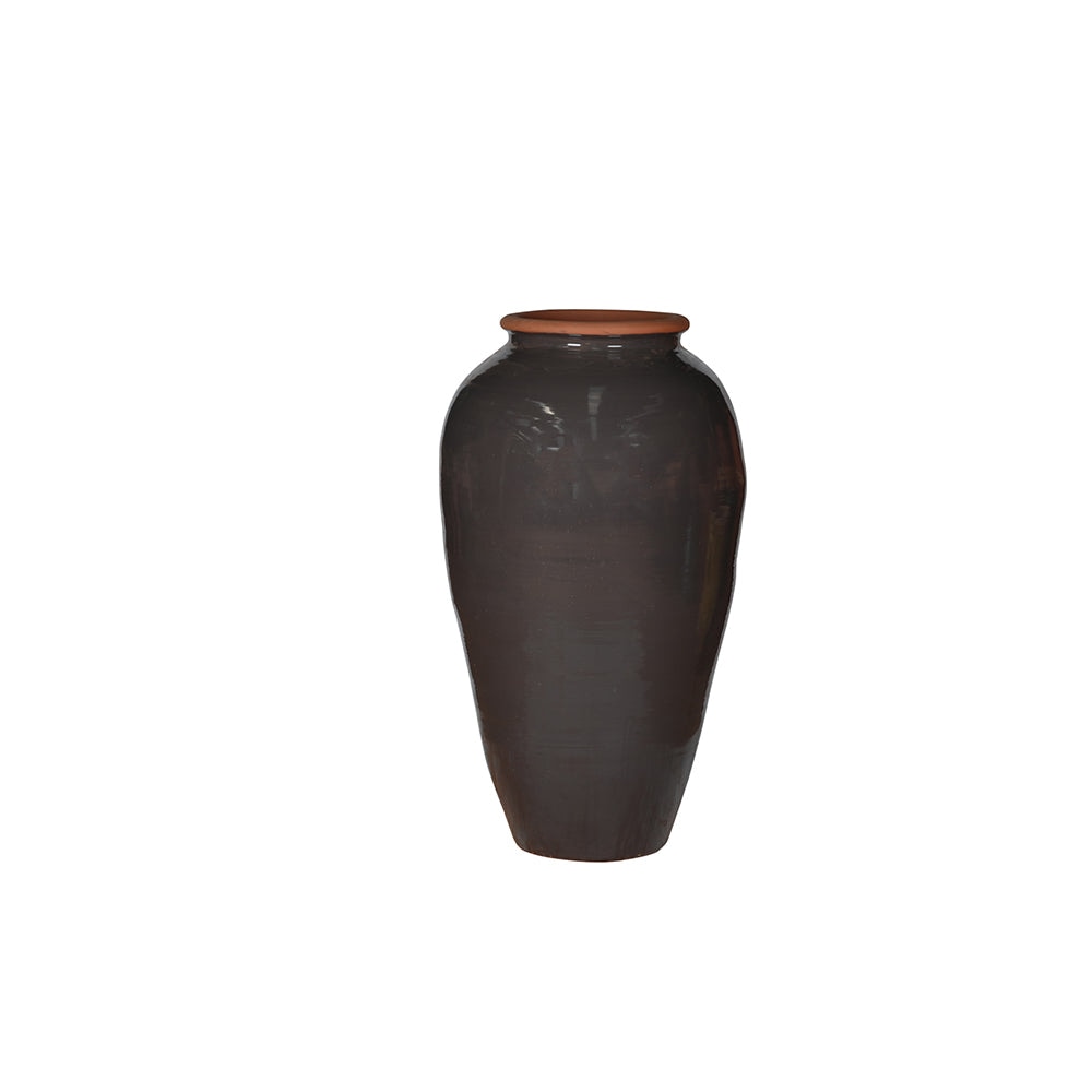 Deep Umber Decorative Ceramic Planter