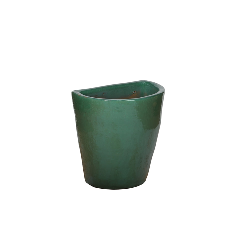 Green Contemporary Ceramic Decorative Planter