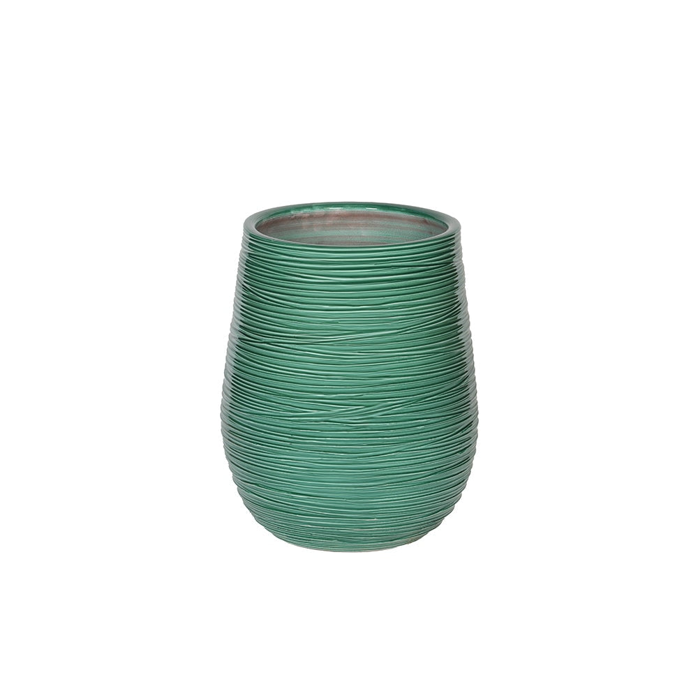 Verde Line Ceramic Flower Pot