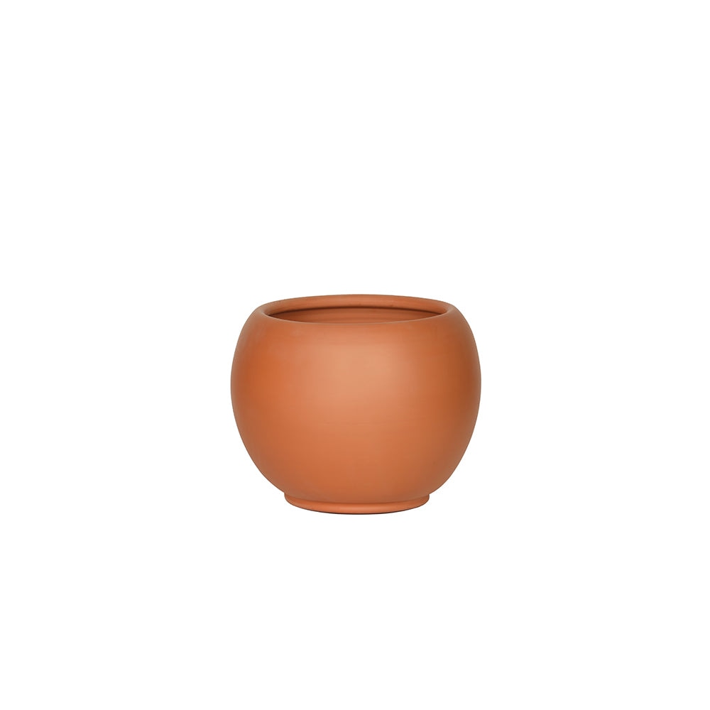 Round Belly Terracotta Flower Pot