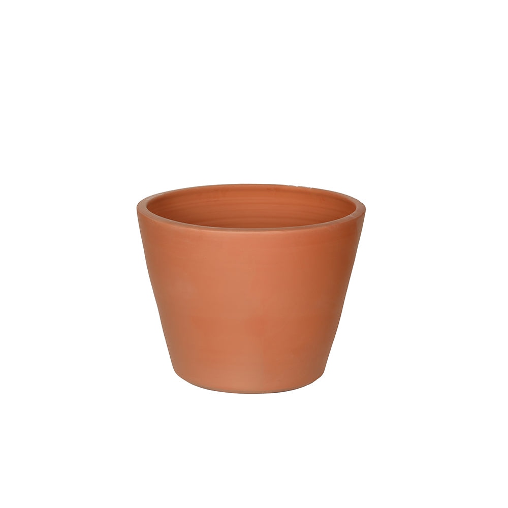 Tapered Round Terracotta Flower Pot
