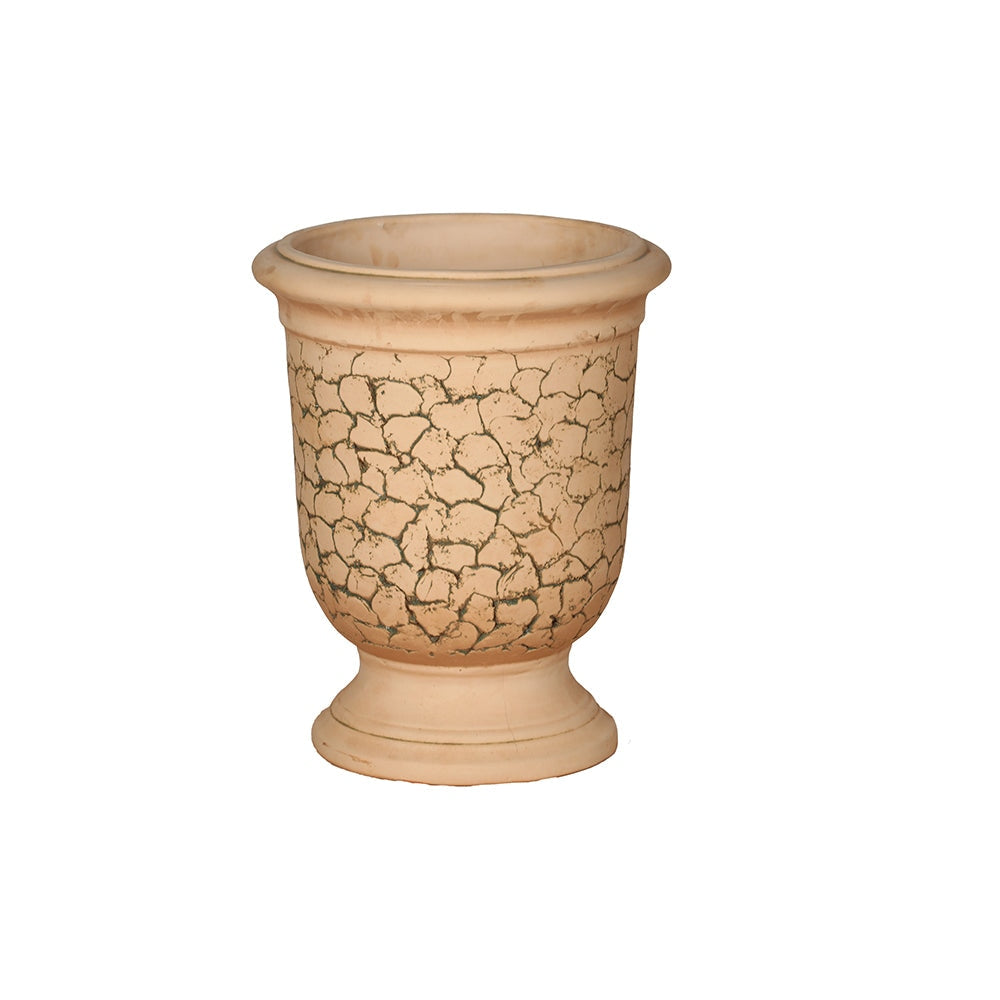 Beige Anduze Terracotta Outdoor Planter