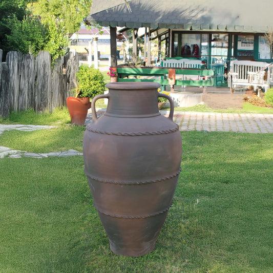 Double-Handle Rustic Vase